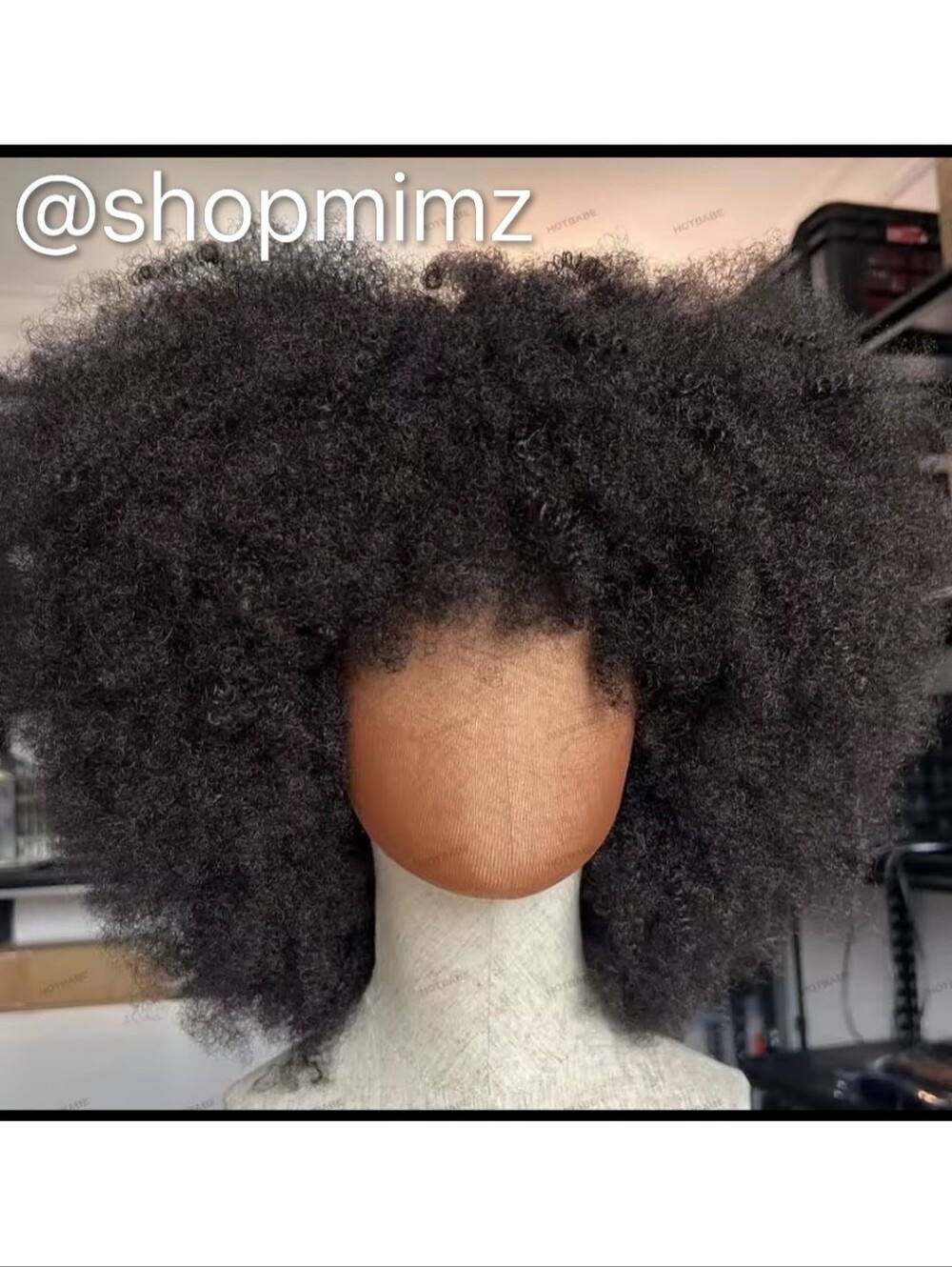 Big and Full Afro Kinky Curly Wig